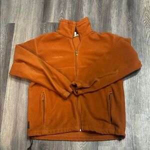 Columbia Men's Rust Fleece Jacket